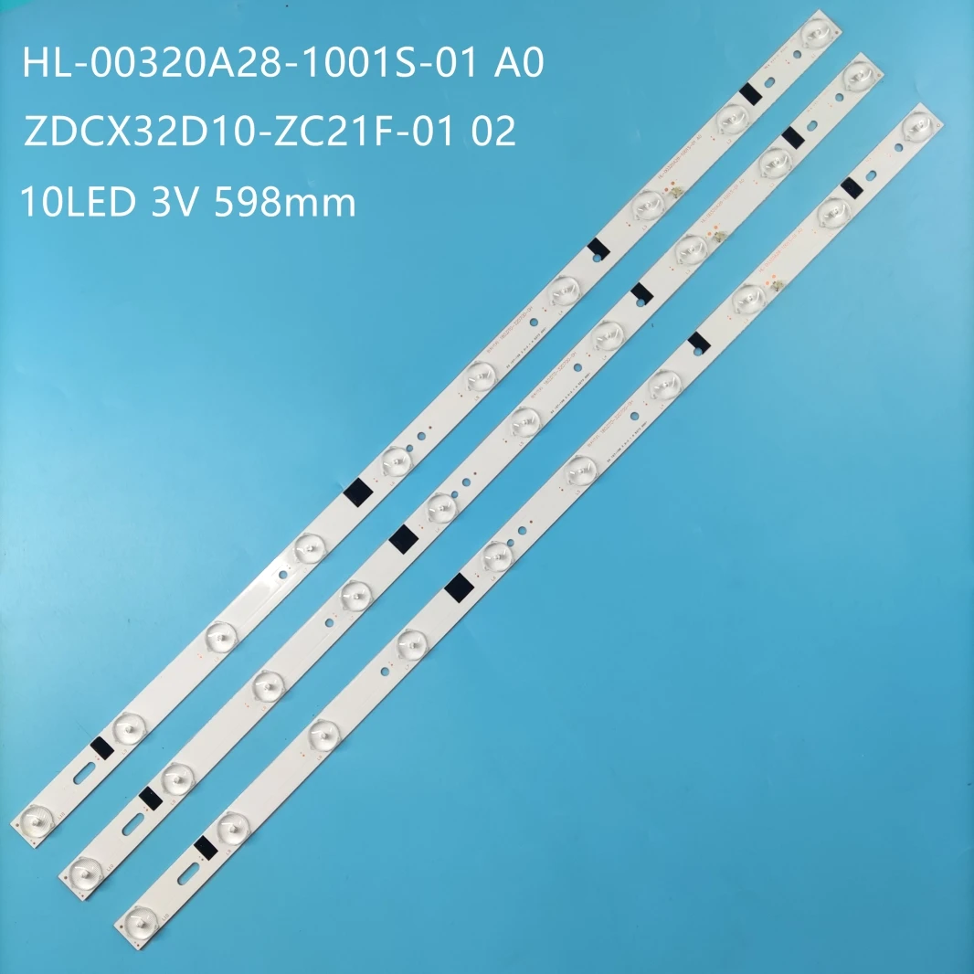 

59CM LED Strip 10 lamps 180.DT0-32D700-0H HL-00320A28-1001S-01 A0 Dexp H32B3100E cx315dledm 303CX320035, ZDCX32D10-ZC21F-01