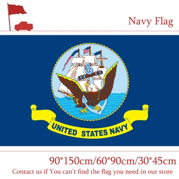 

15PCS Flag 1PC 90*150cm 60*90cm The Navy Secretary Flag 40*60cm Car Flag 3x5ft Hanging Flag 100d Polyester
