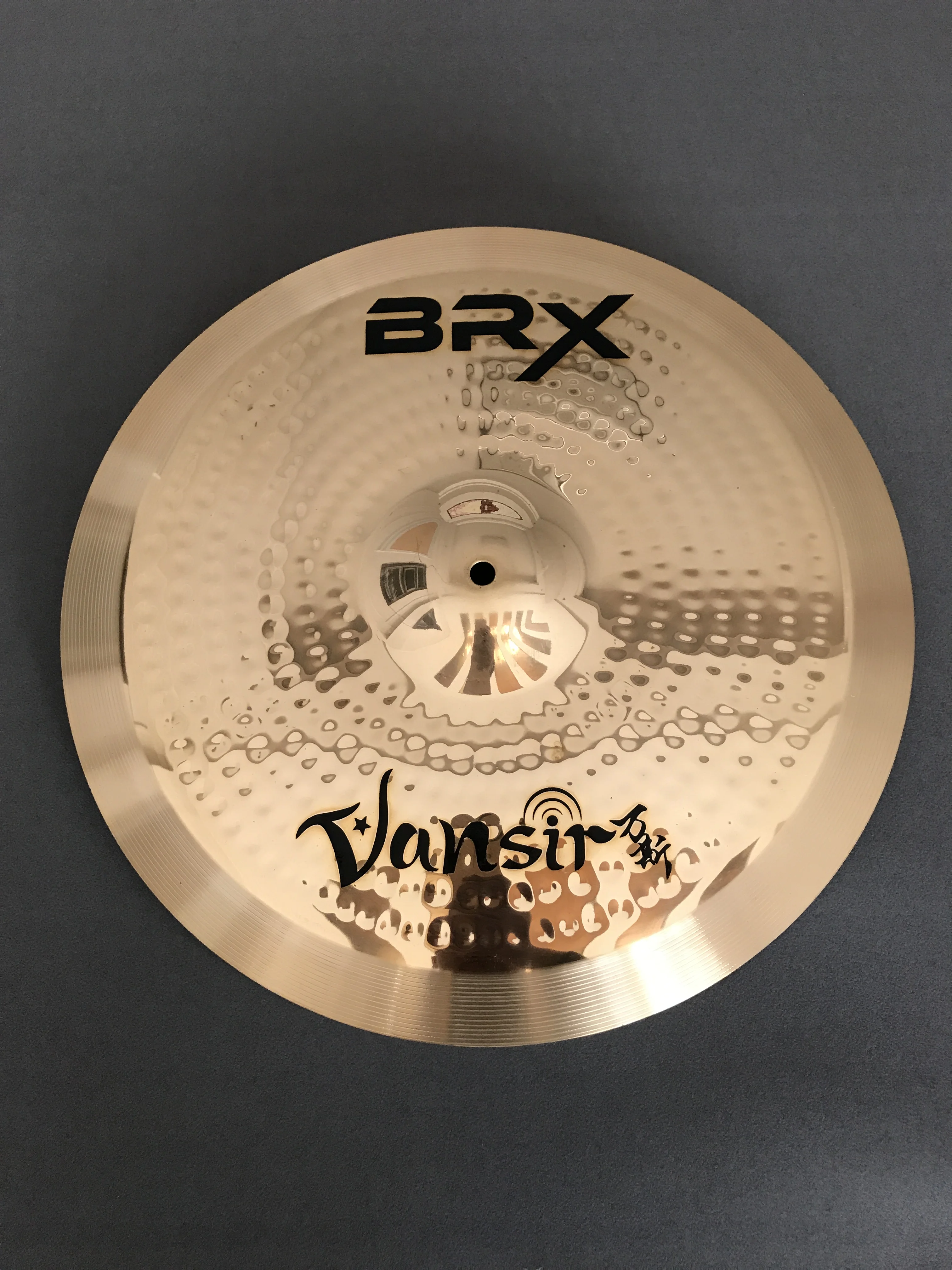 Vansir 14" 16" 18" 20" 5 Pcs BRX Series Brass Practice Cymbals Professional Cymbal Sets Yellow Gold
