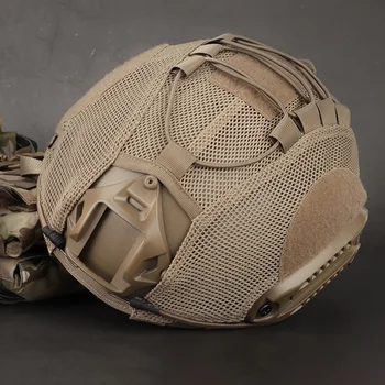 

Airsoft Hunting Multicam Helmet Cover CS Wargame Sport Helmet Cover For Ops-Core FAST PJ Helmet