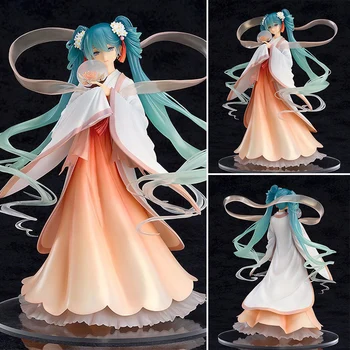 

23cm Anime Cartoon Idol Hatsune Miku Harvest Moon Ver. 1/8 Scale Model Painted PVC Action Figure Collectible Model Toy
