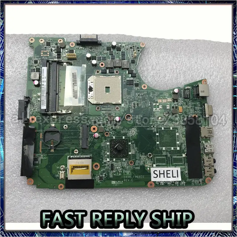 SHELI для ноутбука Toshiba L750D L755D материнская плата DA0BLFMB6E0 A000081230 | Компьютеры и офис