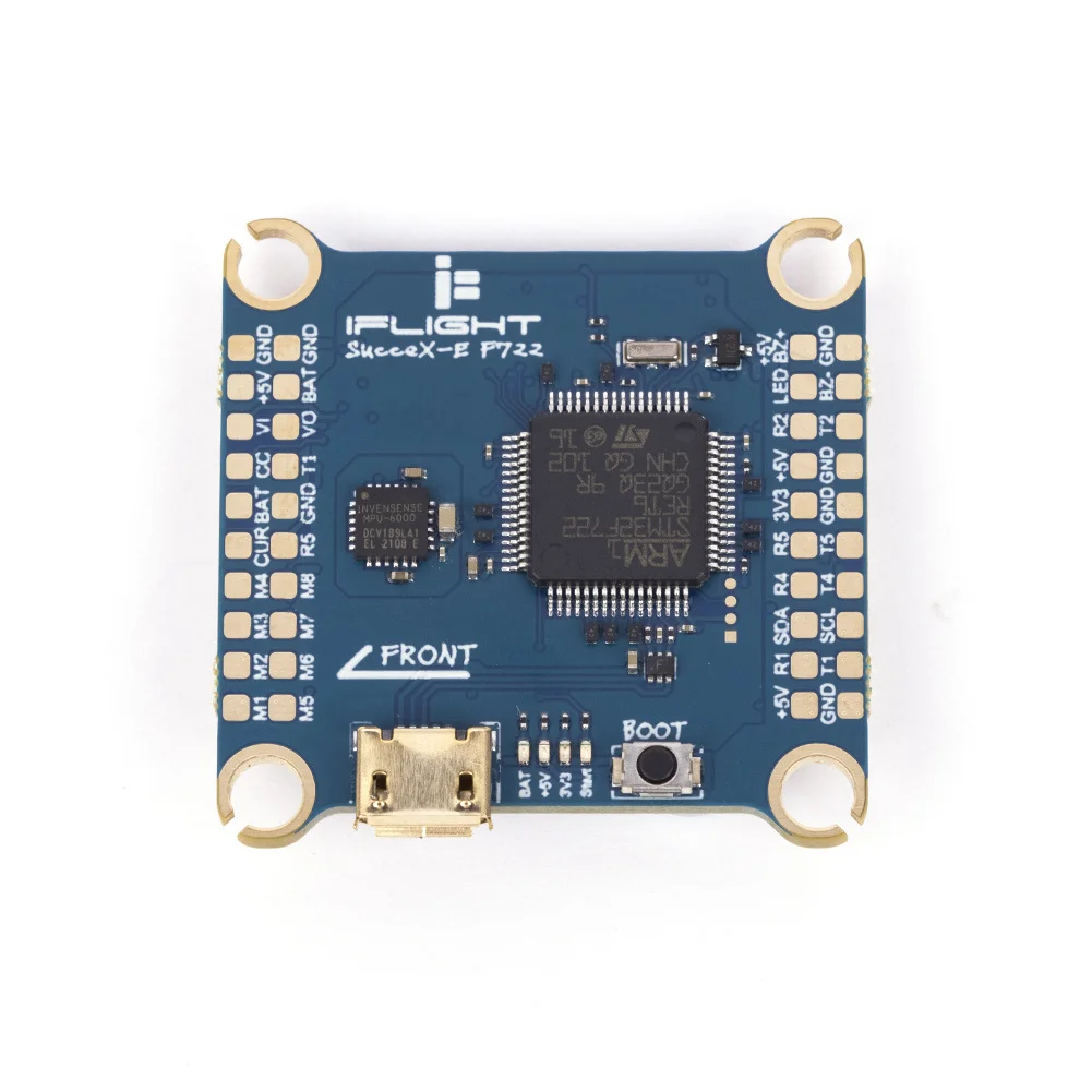 Контроллер полета iFlight SucceX-E F7 V1.4 2-6S с OSD/5V 2.5A BEC/16MB BlackBox для FPV дрона | Игрушки и хобби