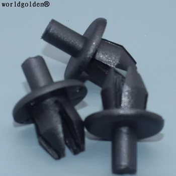 

worldgolden 100pcs auto clips Push-Type Retainer Opel for GM#90138810，13350726,94530507*,Opel: 1719245