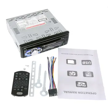 

1 Din 12V Car DVD CD Player Vehicle MP3 Stereo Car Handfree Autoradio BT Audio