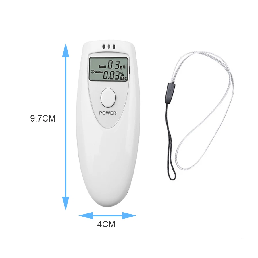 Alcohol Tester,Breath Alcohol Tester,Portable Alcohol Breath Tester With Car Keychain