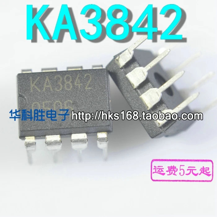 

Original 10pcs/ KA3842=UC3842AN BN A DIP-8