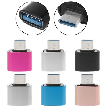 

Metal USB C 3.1 Type C Male To USB 2.0 Female OTG Data Sync Converter Adapter For Samsung S9 for Huawei Mate 20 for Xiaomi