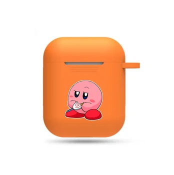

Japan anime Kirby Earphone Case Headphone Case Props Unisex Cosplay Airpods Bluetooth Earphone case Protective Headset Cover