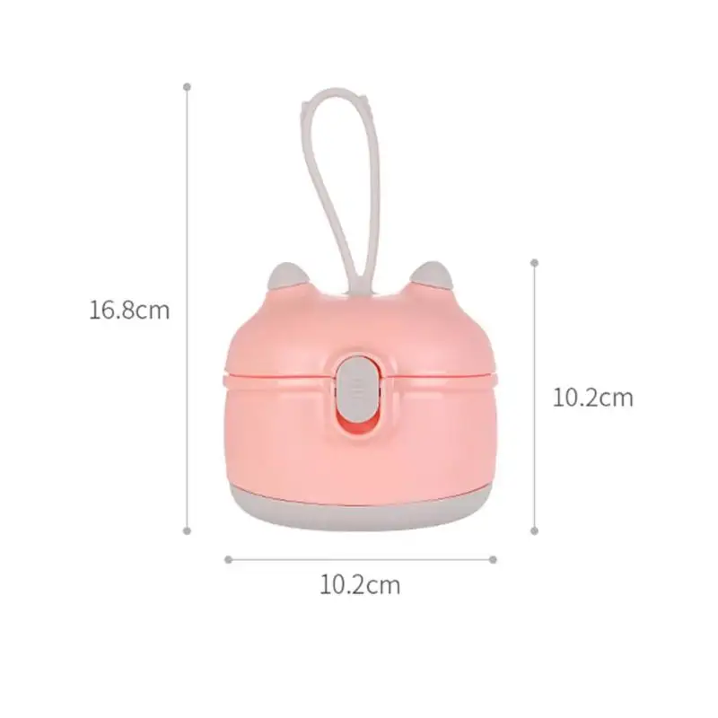 Контейнер для хранения порошкового молока портативный детский пищевой