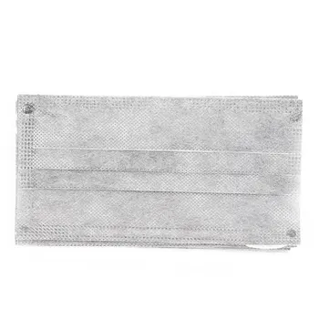

50 Pcs Gray Color Mouth Mask Disposable Face Mask Protective Four Layers Face Mask Anti-Pollution Personal Protective Mask