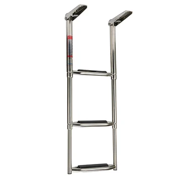 

Handvoll Telescoping Ladder Stainless Steel Portable Multi-Purpose Telescopic Ladder with Slip-Proof Feet for Home Boat