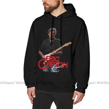 

Eric Clapton Hoodie Eric Clapton Hoodies Long Sleeve XL Pullover Hoodie Red Cotton Cool Loose Male Winter Hoodies