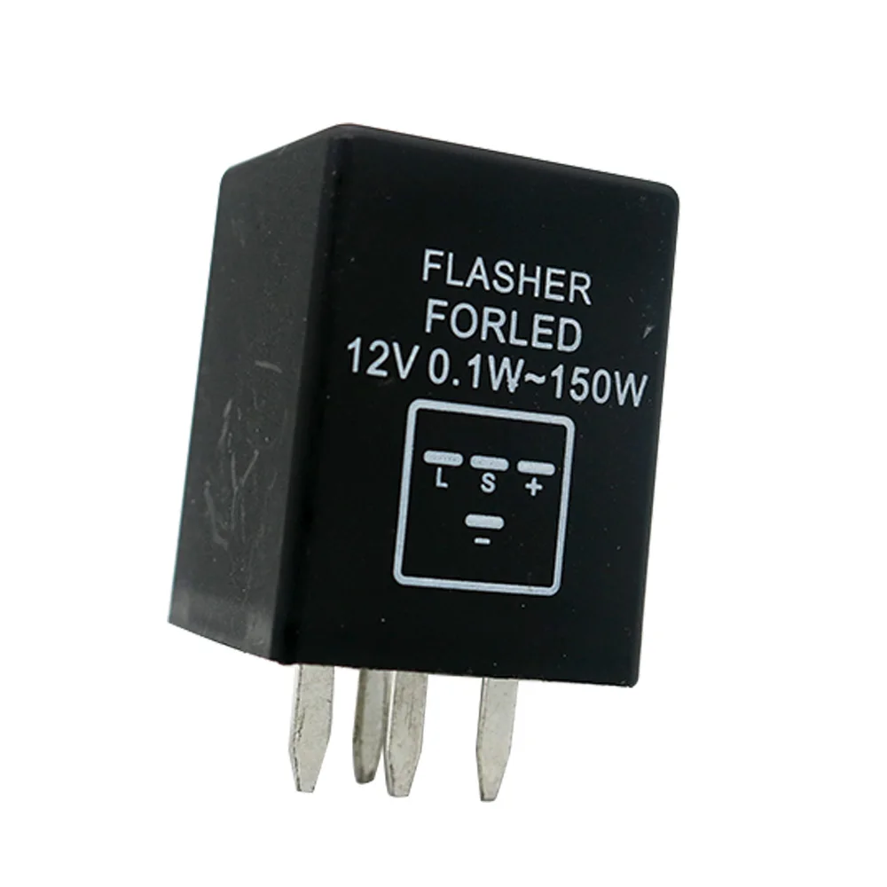 YSY 4Pin 5 Pin Electronic LED Flasher Relay for Turn Signal Bulbs Fix Hyper Flash Rapid Blink Issue For American Car Accessories