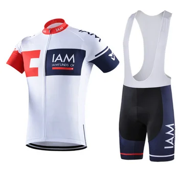 

New IAM cycling jersey 2021 ropa ciclismo hombre team summer cycling clothing quick-dry short sleeve bicycle pro maillot
