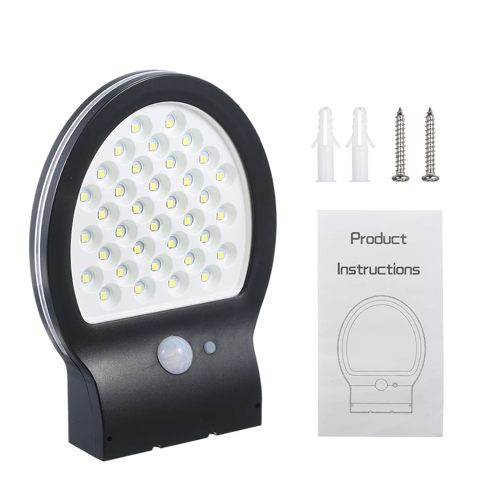 LED Outdoor Light Solar Power Lights 3 Model Motion Sensor Night Emergency Lighting For Yard Garden Lamps Waterproof | Лампы и