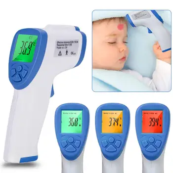 

Non-contact Body thermometer Household Forehead Digital Infrared Thermometer Portable Accuracy Measure Baby Adult Temperature