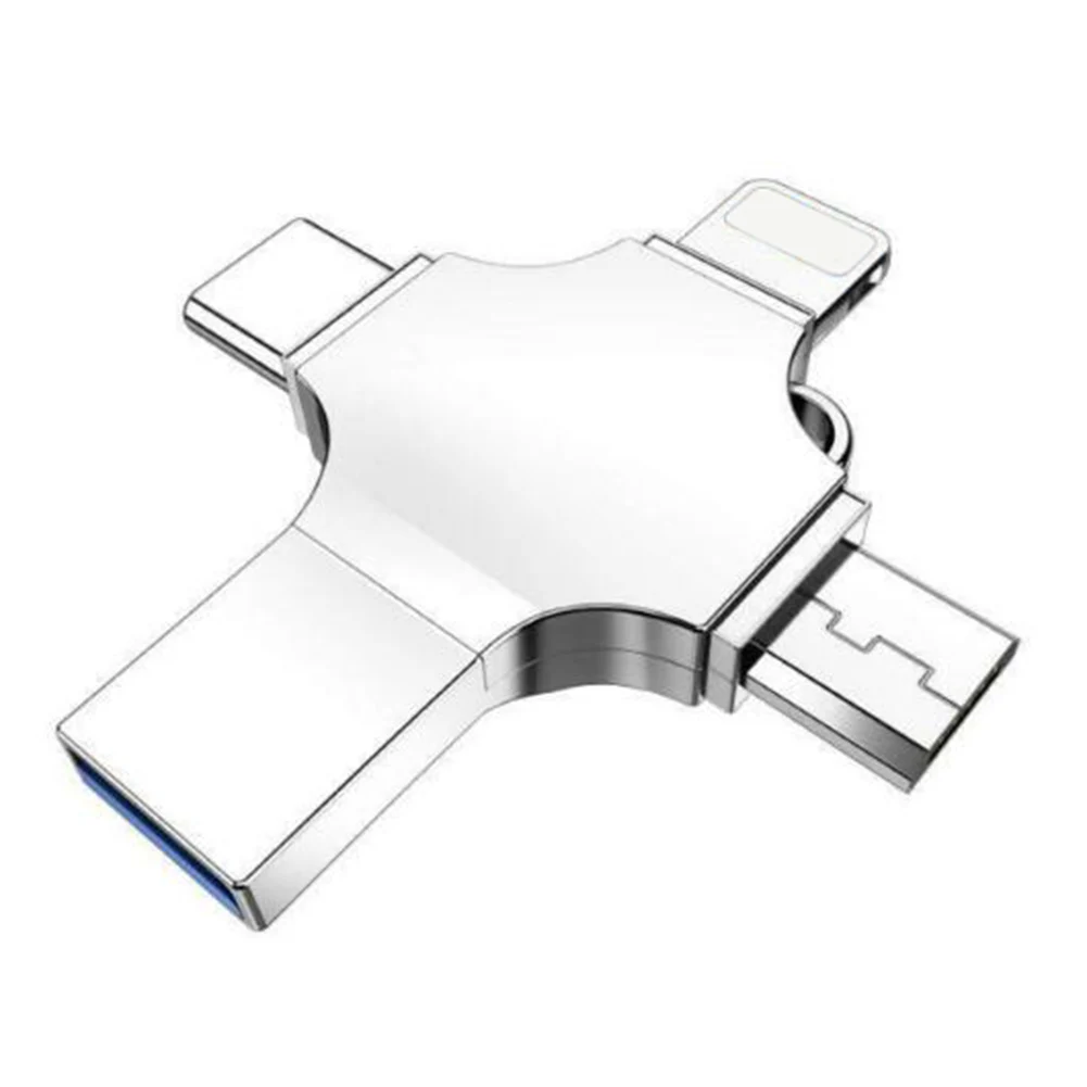 Новинка хит продаж 4 в 1 Смарт USB накопитель высокая скорость передачи данных