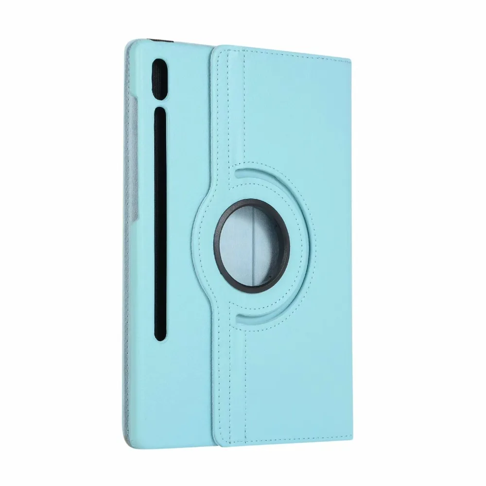 Чехол для планшета для samsung Galaxy Tab S6 T860 T865 SM-T860 SM-T865 10,5 дюйма 360 градусов вращающийся кожаный чехол+ ручка
