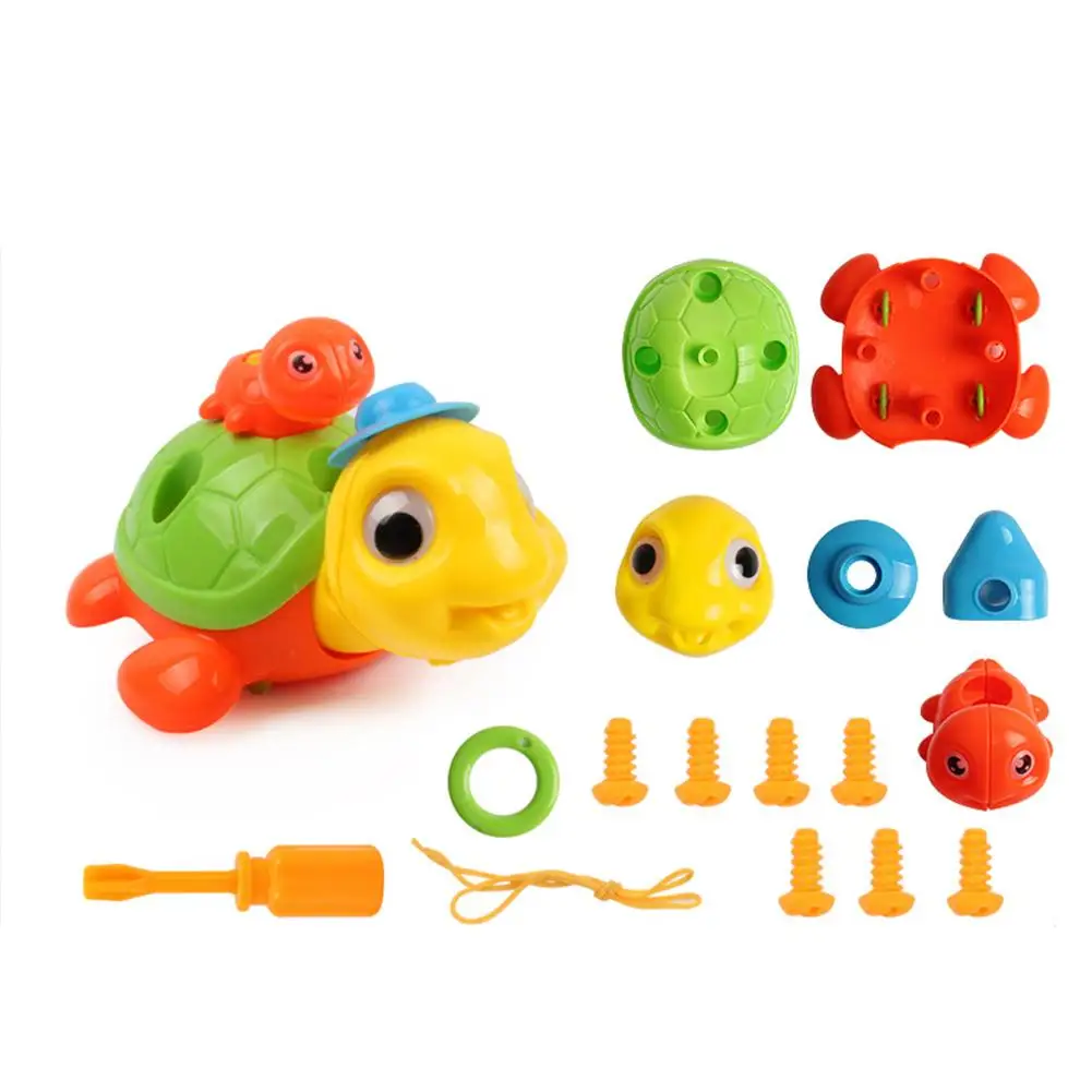 Головоломка DIY сборная игрушка для детей милое животное моделирование съемный интеллект развития раннего обучения игрушка для младенцев