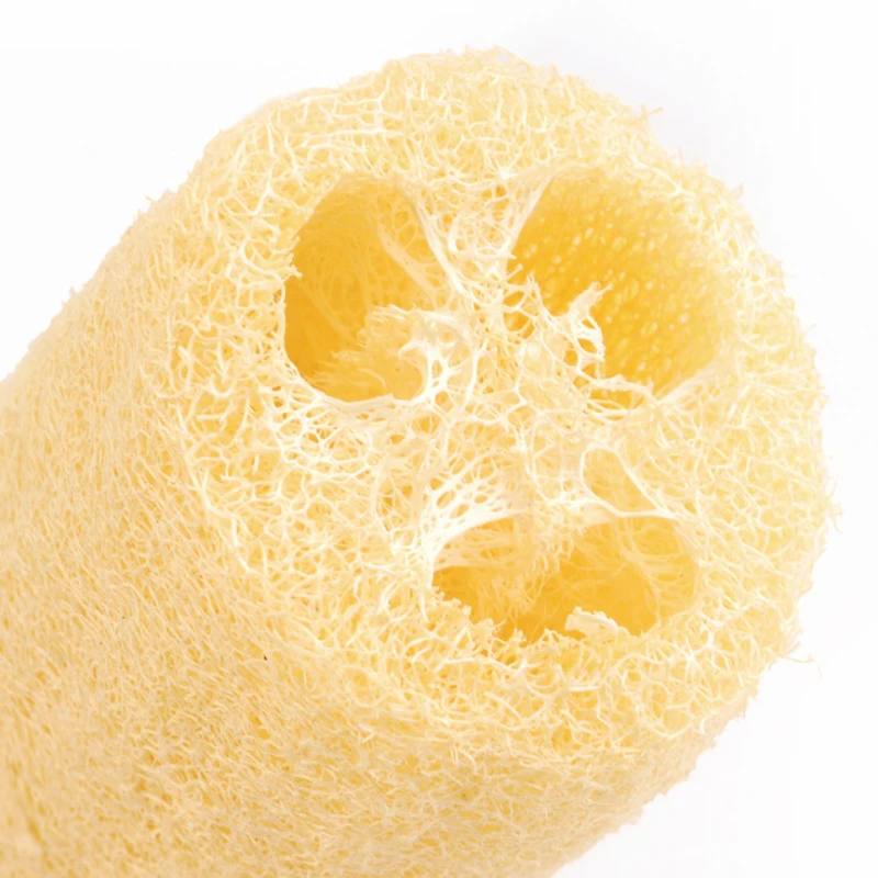 Natural Loofah Luffa Bath Shower Wash Body Pot Bowl Sponge Scrubber Spa