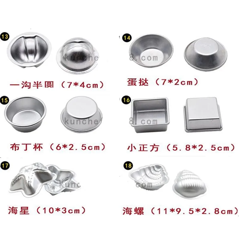 2Pcs/set Round Aluminium Alloy Bath Bomb Molds DIY Tool Salt Ball Homemade Crafting Semicircle Sphere Shell Metal Bath Tool Mold