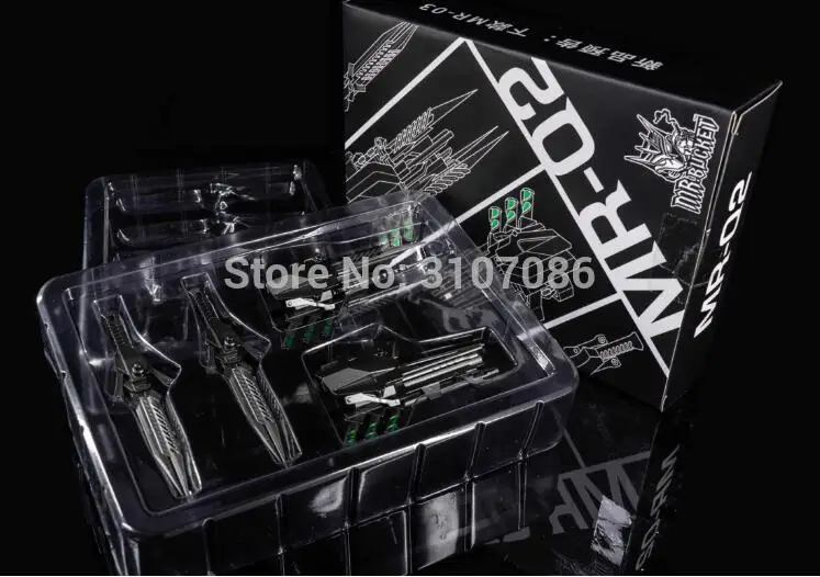Lockdown трансформер искусственное оружие MR02 набор для обновления аксессуары UT MR 02 R01