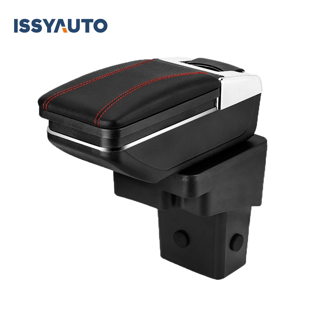 

For Hyundai Solaris 2010-2016 Car Armrest Box PU Leather Central Container Storage Box Car Styling Accessories