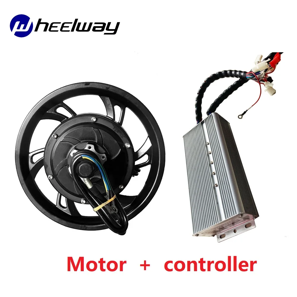 Kit moteur électrique sans balais 1800 W, 48 V 4500 tr/min. Contrôleur, kart. - Gamm vert