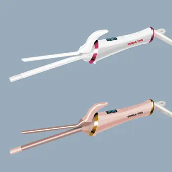 

5 Temperature Adjustable Curling Iron Hair Curler Curling Wand Digital Display