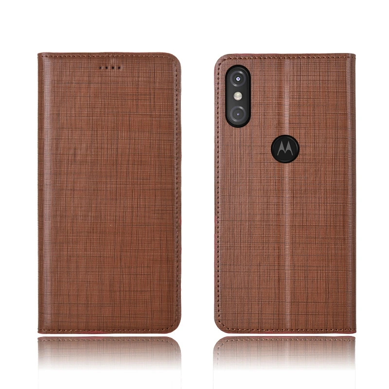 

Genuine leather magnetic case credit card slot holder for Motorola Moto P30 Note/Motorola Moto P30 Play flip card cover funda