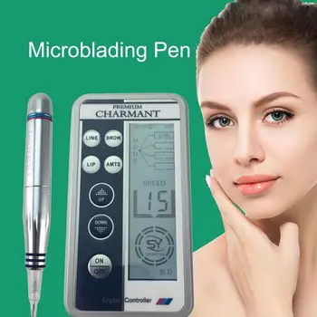 

Korean Professional Embroidery Eyebrow Charmant Tattoo Machine Pen For MTS Semi-permanent Makeup Microblading Liner Shader