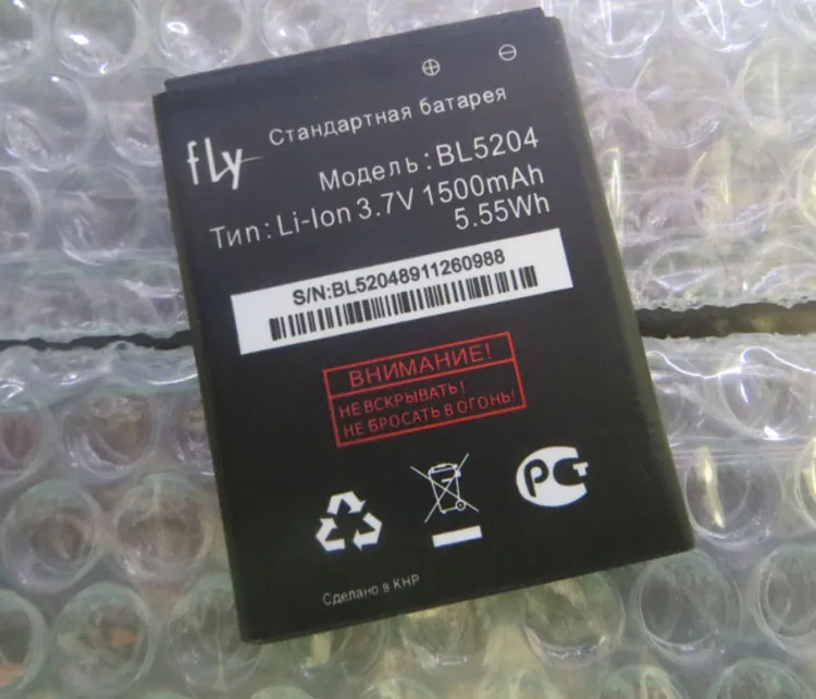 Высокое качество для FLY IQ447 BL5204 BL 5204 новый мобильный телефон оригинальный