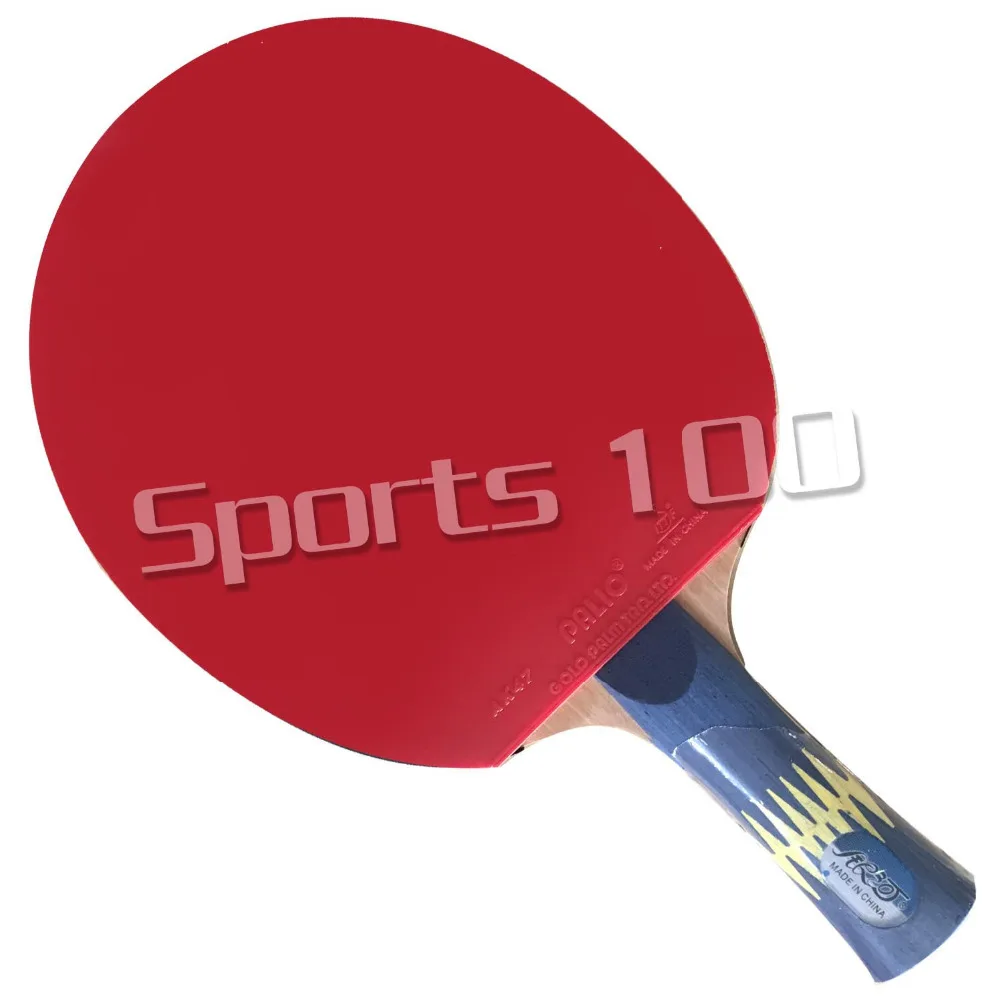 Pro Combo Racket YINHE W6 Table Tennis Blade with Palio AK47 YELLOW and Palio AK47 BLUE Rubber