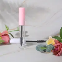 1 sztuk 10ml puste rzęsy maskara w tubce tube fiolki butelka narzędzie moda na olej rycynowy DIY maskara zestaw z srebrna nakładka 4