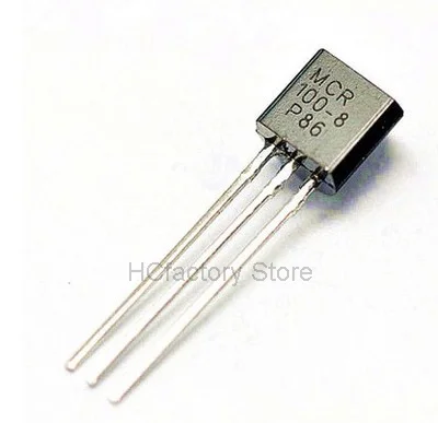 NEW Original 50pcs MCR100-8 100-8 MCR100 TO-92 SCRs 600V 800mA new original Wholesale one-stop distribution list new original 50pcs tl431 to92 tl431a to 92 431 new voltage regulator ic wholesale one stop distribution list