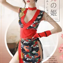Японская одежда кимоно платье сексуальное с obi yukata kimonos mujer Эротическое белье сексуальные костюмы Холтер выдалбливают clubwea