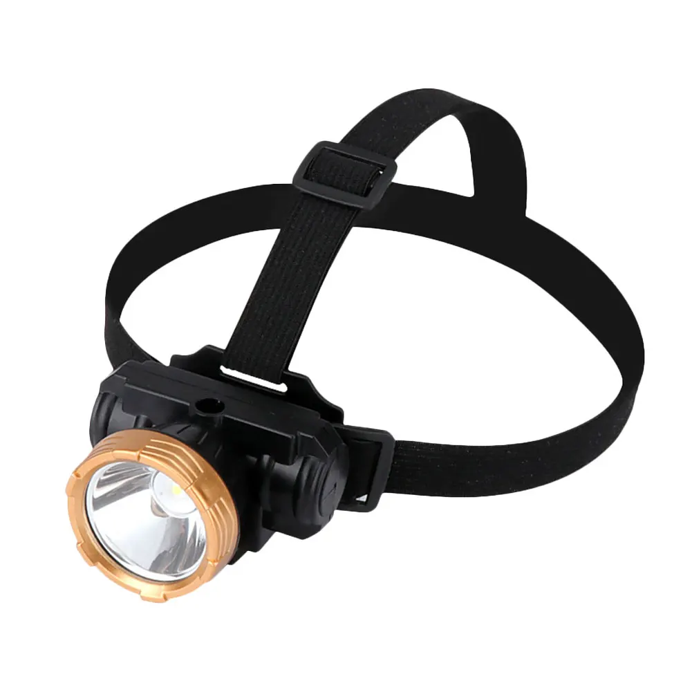 LED Headlamp Rechargeable Two Lighting Modes High Brightness Adjustable Headlamp for Fishing Camping Outdoor Activities