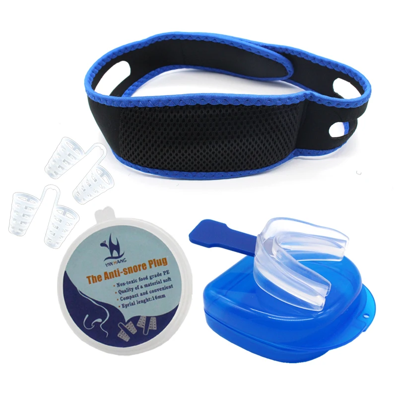 

Anti-snore Nose Purifier Nasal Dilators Breathe-Easy AntiSnore Chin Strap Anti Snore Mouthpiece Stop Snoring Cone Congestion Aid