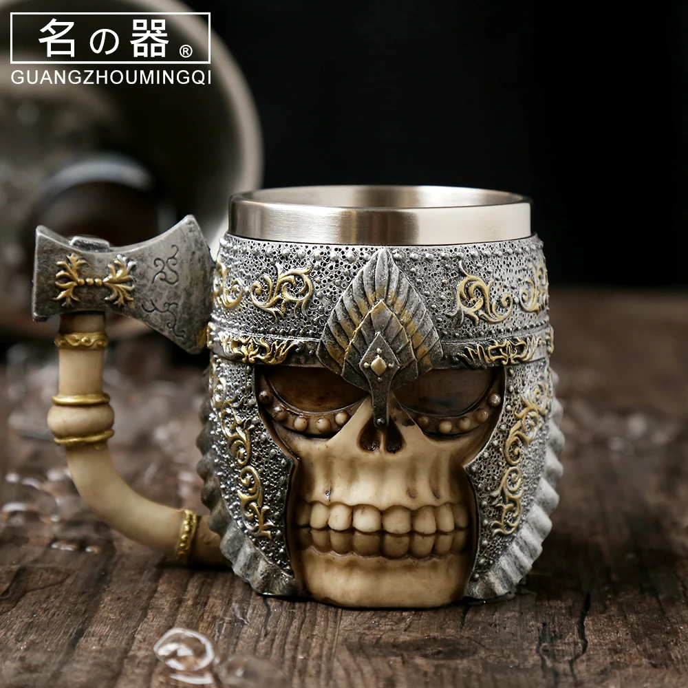 

Creative Axe Shank Cocktail Glass Drink Cup Stainless Steel Mug Cocktail Glass Mug Cup Coffee Bar