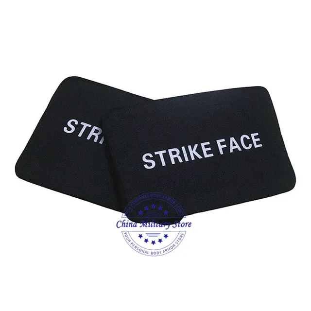 $75.99 6 * 8 Inch Single Curve Plate NIJ III Alumina + PE Ballistic Plate Side Body Armor Plate