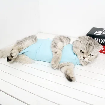 

Cat surgical clothing / pet anti-licking and anti-off medication clothes / recovery belt after sterilization / summer weaning ph