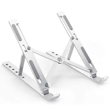 

GOOJODOQ Portable Foldable Aluminum Alloy Laptop Stand For MacBook Pro Notebook Stand Foldable Laptop Desk