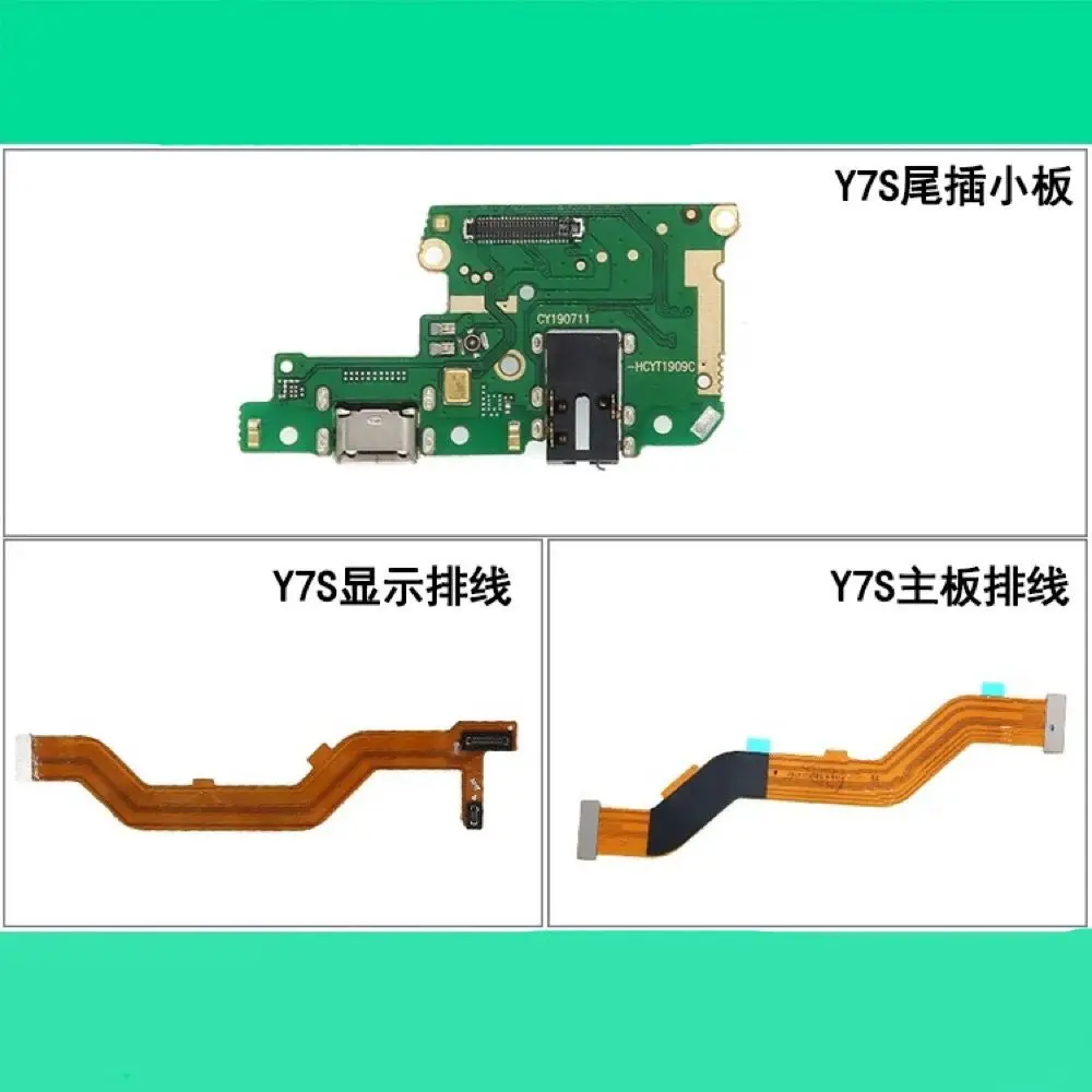 VIVO Y7S Z6 USB Charging Dock Connector MIC Headphone Jack Original