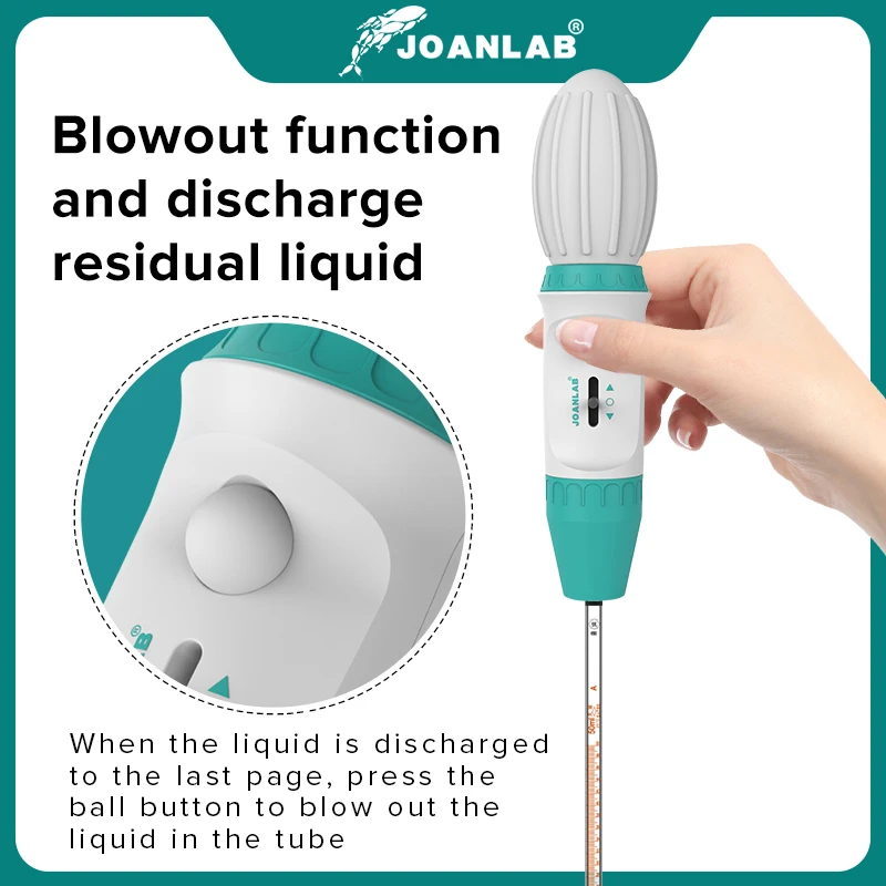 JOANLAB Официальный магазин пипетки большой объем ручной насос лабораторный