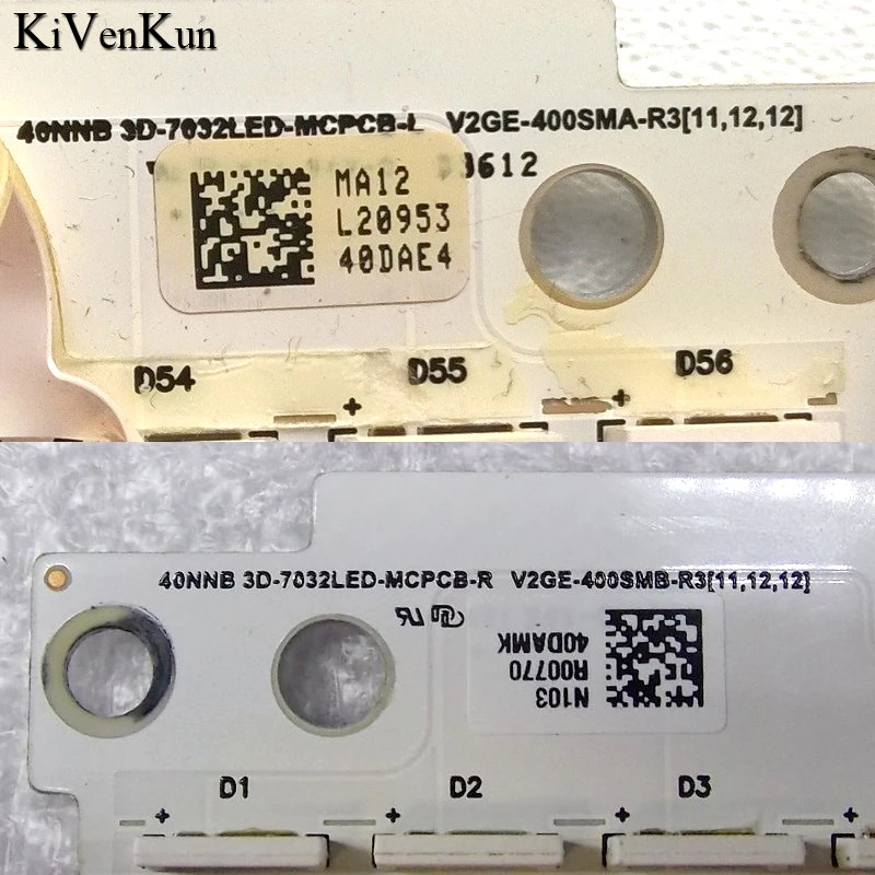 2PCS tv LED Ʈ Ʈ Ｚ BN96-21711A BN96-21712A R2GE-400SMA-R3 LED    