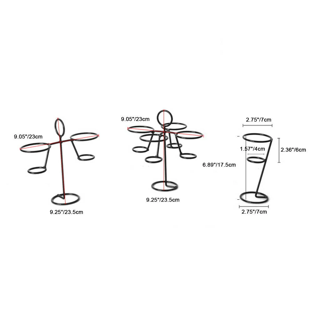 Новинка, 3 стиля, черный железный конусный держатель, конус для мороженого, сверхмощная выпечка кекса, декоративная стойка,, Прямая поставка