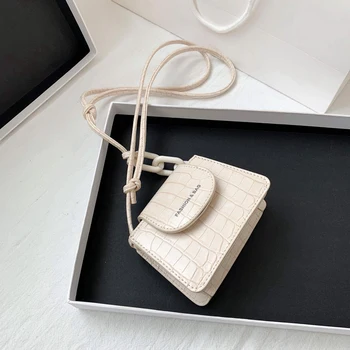 

Stone pattern Mini Square Crossbody bag 2020 Summer New Quality Leather Women's Designer Handbag Travel Shoulder Messenger Bag