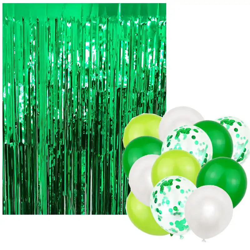 Jungle Theme Party Supplies Confetti Balloons Hawaiian Party Decoration Dinosaur Party Ballon Anniversaire Baby Shower Boy Girl Aliexpress