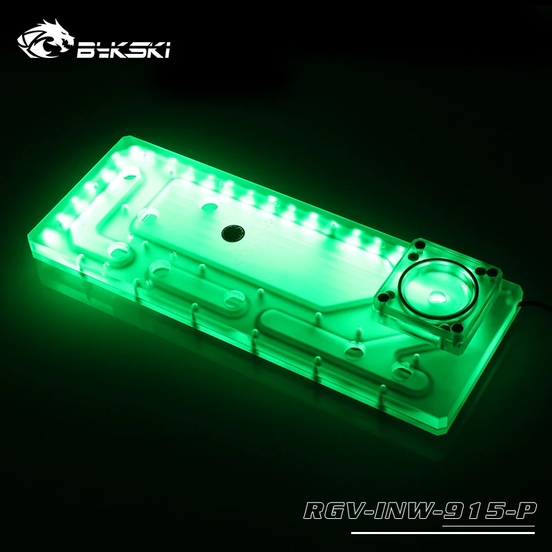 Bykski путям, резервуар для воды INWIN 915 чехол для ноутбука, резервуар, 5 V 3PIN светодиодный свет заголовок, акрил RGV-INW-915